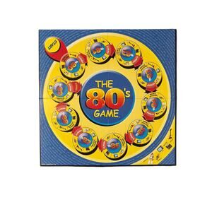 The 80's Game How Much Do You Remember? Game Board & Instruction Sheet